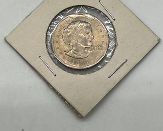 Susan B Anthony dollar coin