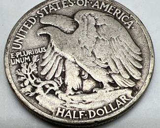 Silver half dollar 1941