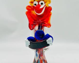1950’s-1960’s Murano Art Glass Clown MCM Solid Glass
https://ctbids.com/estate-sale/31612/item/3522846/1950-s-1960-s-Murano-Art-Glass-Clown-MCM-Solid-Glass
