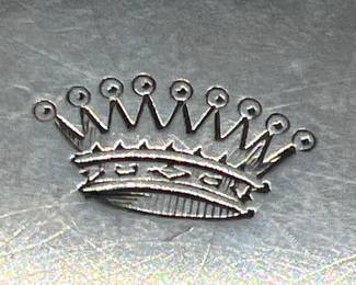 Crown French Silver 950 coasters set of 4