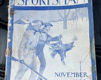 National Sportsman November 1903 https://ctbids.com/estate-sale/31612/item/3564153/National-Sportsman-November-1903-Damaged