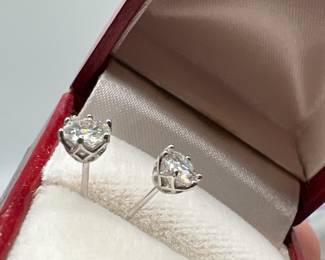 Sterling silver filigree earrings