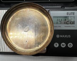 Crown French Silver 950 coasters set of 4