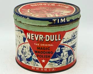 Antique tin