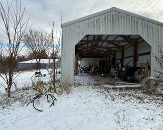 This is a photo of one of the outbuildings. There's lots of things to be found and will be open and ready for you to hunt!