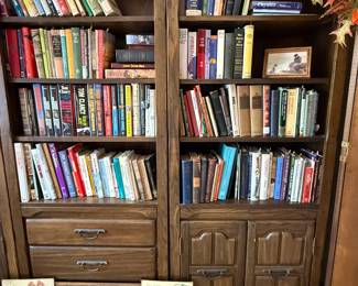 Bookcases are also for sale!