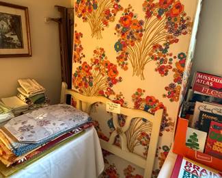 Twin bed and mattress