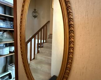 Oval mirror