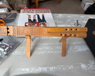 Hand carved flute