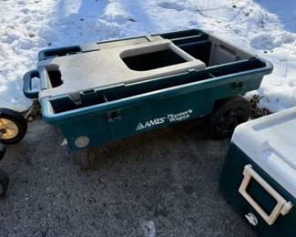 Ames gardening wagon