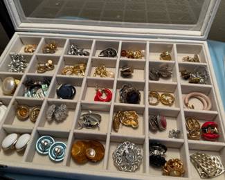 Clip earrings - $4 pair unless otherwise priced