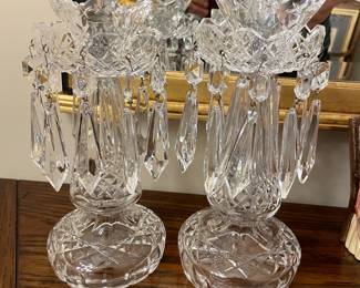 pair of Waterford Lustres