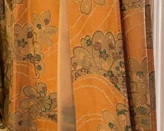 Vintage Japanese silk cape