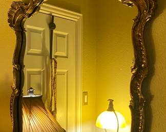 French style wall mirror