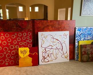 More of Danna’s contemporary art 