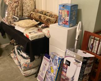 Linens and small appliances