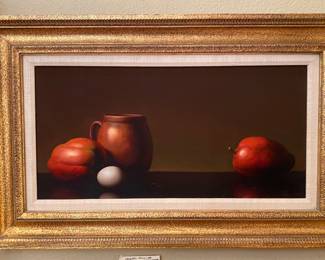 Original still life by Alfred (Al) Jackson -  noted African America artist