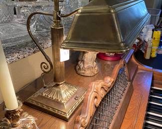 Beautiful Brass piano Lamp