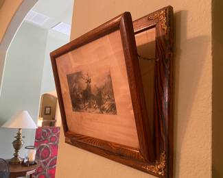 Antique tilt frame