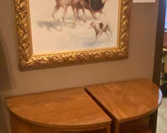Two corner cabinet pieces
The bridal sleigh by Jan Van Chelminski  print