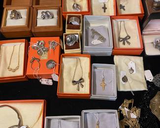 We have a nice  collection of James Avery to share including some rare pieces. 
ALL JEWELRY WILL BE REMOVED FROM THE HOME NIGHTLY.  