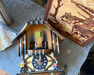 Living Room 
Cuckoo clock from Germany 