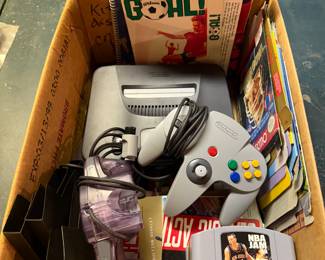 Basement 
Vintage Nintendo 