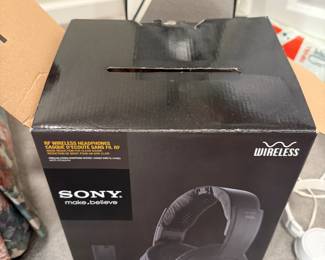 Family Room 
Sony wireless headphones 