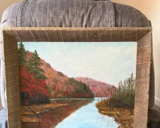 Family Room
Painting by Woody Mullaney-Barneveld NY