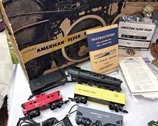 Gilbert "American Flyer Trains" set