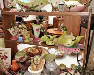 Hull Art Pottery "Woodland" collection