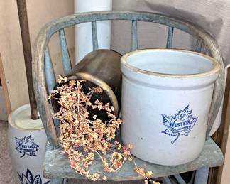 Much stoneware!! Western and Red Wing