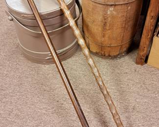 Wood canes