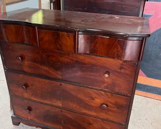 Beautiful wood and condition on this antique dresser 