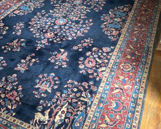 Unusual Deer decorated carpet 