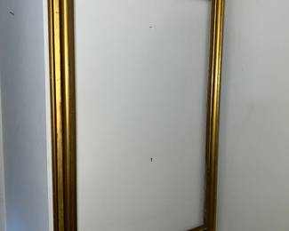 Large frame waiting to be filled or cut down