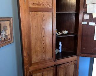 Chestnut Corner Cabinet