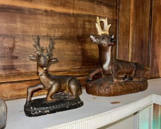 One plaster - one fiberglass