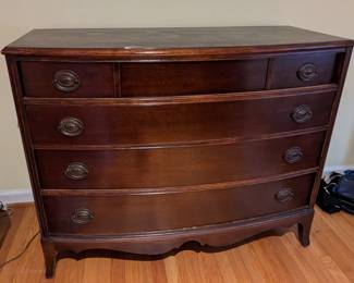 Classic bowfront chest