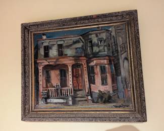 Myrtle Jones Savannah Scenes painting circa 1965
