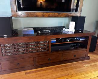 Media cabinet from Room and Board