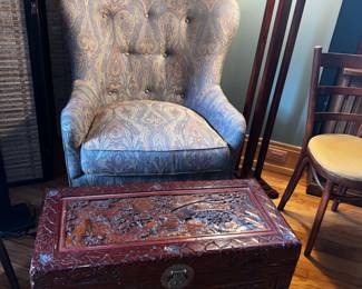 Paisley chair