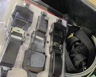 1000 lb. Capacity 1-1/2 in. x 10 ft. Ratcheting Tie Down Set of 4