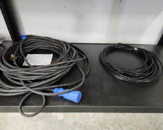 2 Heavy Duty Power Cords And Hose