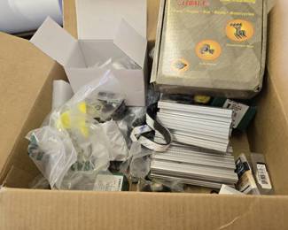 Assorted Lot of Nuts Screws, and More