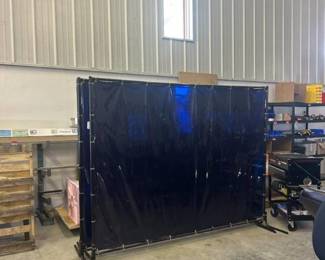 8ft X 6ft Welding Screen On Stand
