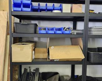 Black Metal 5 Tier Shelf