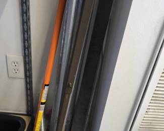 Lot of Assorted Corrigated Pipes, Pipes Bender, and More