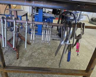 Assorted Lot of C Clamps