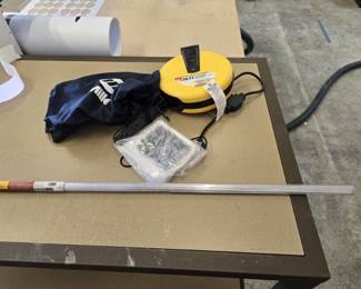 Harris 3/32in X 36in Aluminum, Replacement Shields, and Cord Reel